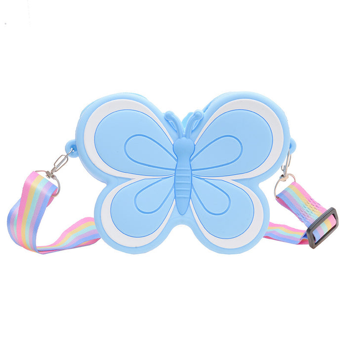 Wholesale Silicone Kids Butterfly Bag JDC-SD-WuWu003