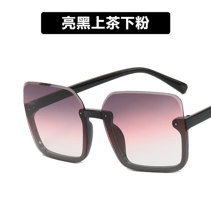 Jewelry WholesaleWholesale large frame thin anti ultraviolet Sunglasses JDC-SG-PLS043 Sunglasses 普琳丝 %variant_option1% %variant_option2% %variant_option3%  Factory Price JoyasDeChina Joyas De China