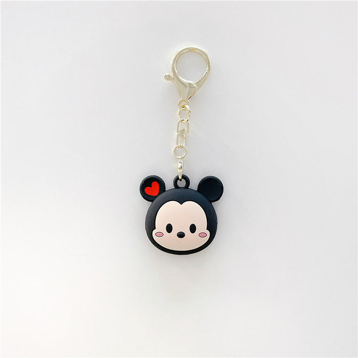 Wholesale Keychain Silicone Cartoon Cute Cat Claw Airtag Protective Cover MOQ≥2 JDC-KC-DKEr001