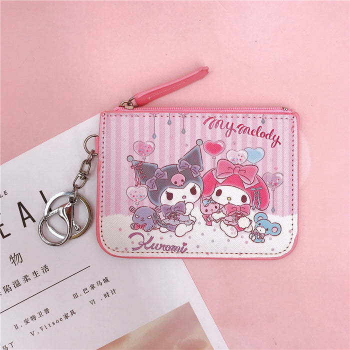 Jewelry WholesaleWholesale Cartoon Rabbit Badge Set with Key Ring Coin Card Holder JDC-WT-YaLL003 Wallet 娅蕾拉 %variant_option1% %variant_option2% %variant_option3%  Factory Price JoyasDeChina Joyas De China