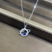 Jewelry WholesaleWholesale S925 Silver Necklace Planet Zircon Necklace JDC-NE-Liuliu001 Necklaces 六六 %variant_option1% %variant_option2% %variant_option3%  Factory Price JoyasDeChina Joyas De China