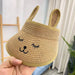 Jewelry WholesaleWholesale children's paper fiber sun hat empty top straw hat JDC-FH-ShuaiR003 Fashionhat 帅睿 %variant_option1% %variant_option2% %variant_option3%  Factory Price JoyasDeChina Joyas De China