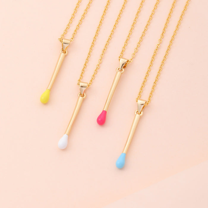 Jewelry WholesaleWholesale Simple Original Design Color Preserving Copper Plated Necklace for Women JDC-NE-WB012 Necklaces 贝拉 %variant_option1% %variant_option2% %variant_option3%  Factory Price JoyasDeChina Joyas De China