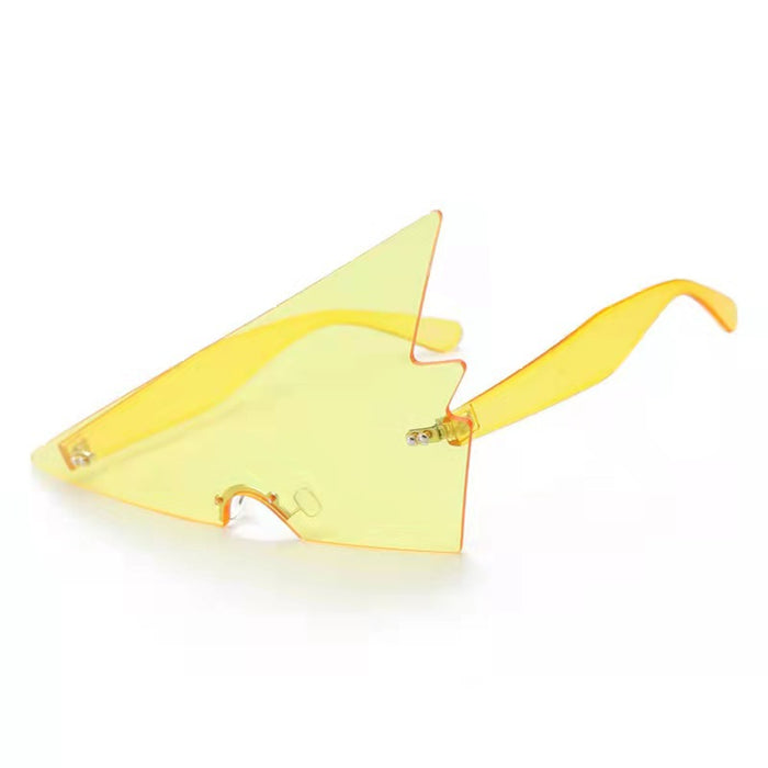 Wholesale Sunglasses PC Hip Hop Funny Inverted Triangle JDC-SG-xiangR003