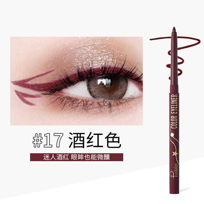 Jewelry WholesaleWholesale makeup is not easy to smudge anti-sweat dye holding makeup color eyeliner JDC-SH-YueY001 eyeliner 悦盈 %variant_option1% %variant_option2% %variant_option3%  Factory Price JoyasDeChina Joyas De China