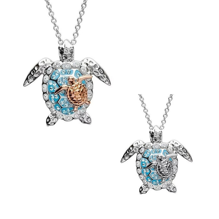 Jewelry WholesaleWholesale Turtle Alloy Diamond Earrings Ring Necklace Set MOQ≥2 JDC-ES-Zhenlin001 Earrings 震霖 %variant_option1% %variant_option2% %variant_option3%  Factory Price JoyasDeChina Joyas De China