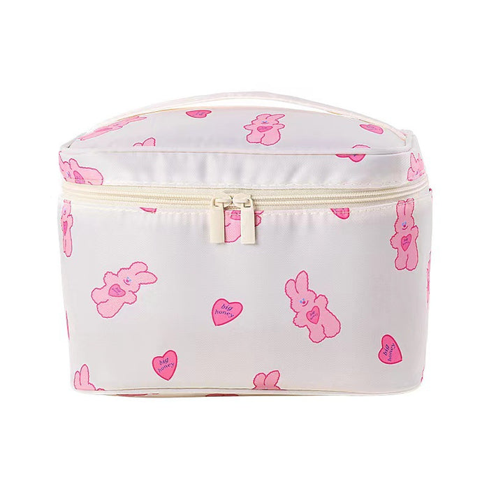 Wholesale Cosmetic bag Polyester Checkerboard Large Capacity JDC-CB-JiJ002