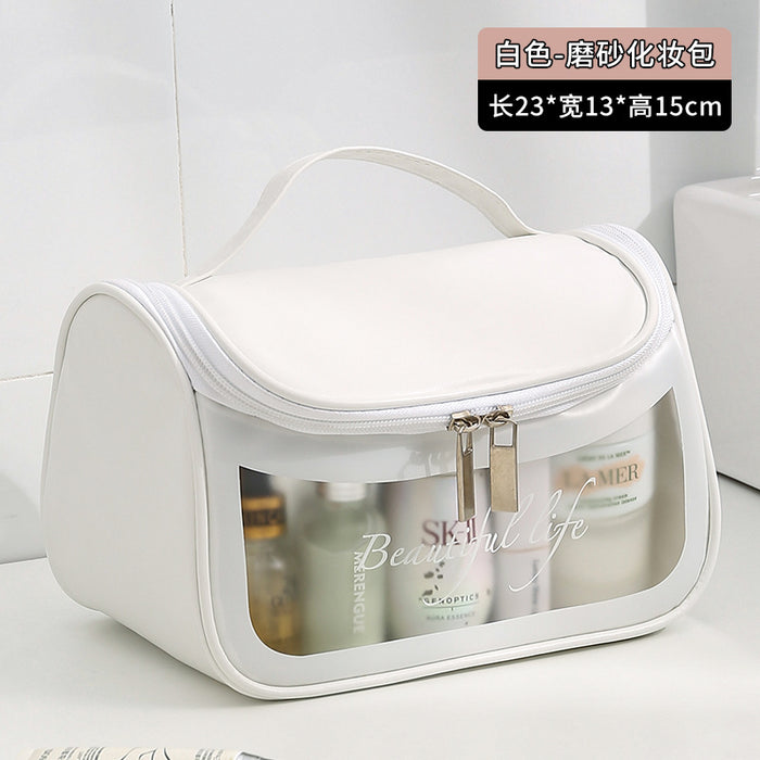 Wholesale Transparent PVC Waterproof Travel Toiletry Bag Storage Bag JDC-SB-HAO005