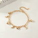 Jewelry WholesaleWholesale beach style foot chain with diamond claw Anklets JDC-AS-e262 Anklet 奈珠 %variant_option1% %variant_option2% %variant_option3%  Factory Price JoyasDeChina Joyas De China