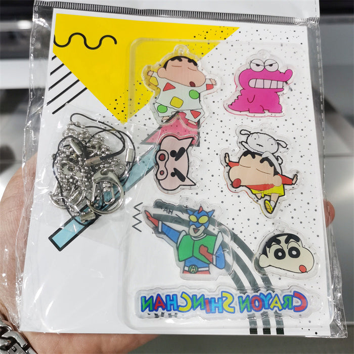 Wholesale Keychain Acrylic Cute Cartoon DIY Assembly MOQ≥2 (S) JDC-KC-ChuangYin001