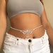 Jewelry WholesaleWholesale Rhinestone Butterfly Waist Chain JDC-BJ-JLiang005 Body Jewelry 金良 %variant_option1% %variant_option2% %variant_option3%  Factory Price JoyasDeChina Joyas De China