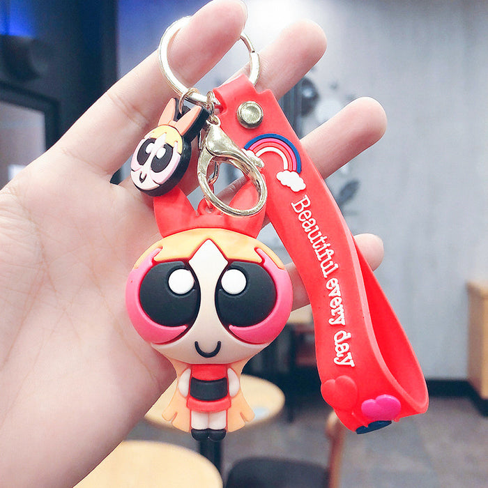 Jewelry WholesaleWholesale Silicone Cartoon Doll PVC Alloy Keychain (F) JDC-KC-FeiRun007 Keychains 飞润 %variant_option1% %variant_option2% %variant_option3%  Factory Price JoyasDeChina Joyas De China