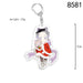 Jewelry WholesaleWholesale keychain acrylic double-sided transparent stand pendant (M) JDC-KC-XiMi012 Keychains 西米 %variant_option1% %variant_option2% %variant_option3%  Factory Price JoyasDeChina Joyas De China