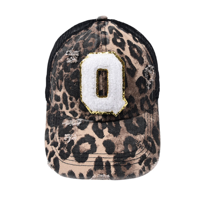 Wholesale Letter Baseball Cap Cotton Mesh Cap MOQ≥2 JDC-FH-WenR002