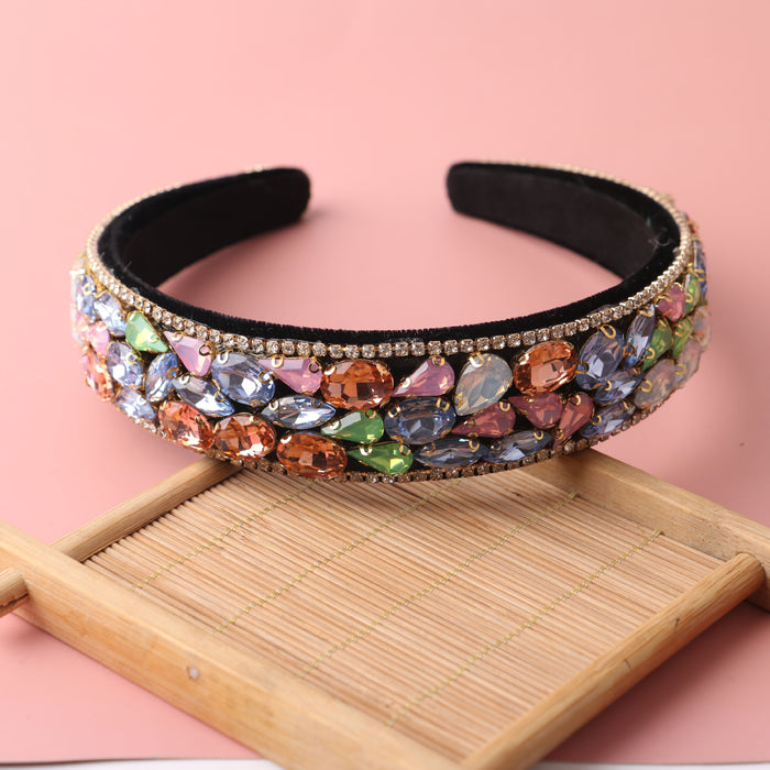 Jewelry WholesaleWholesale big name crystal baroque full diamond headband JDC-HD-Guib001 Headband 贵本 %variant_option1% %variant_option2% %variant_option3%  Factory Price JoyasDeChina Joyas De China