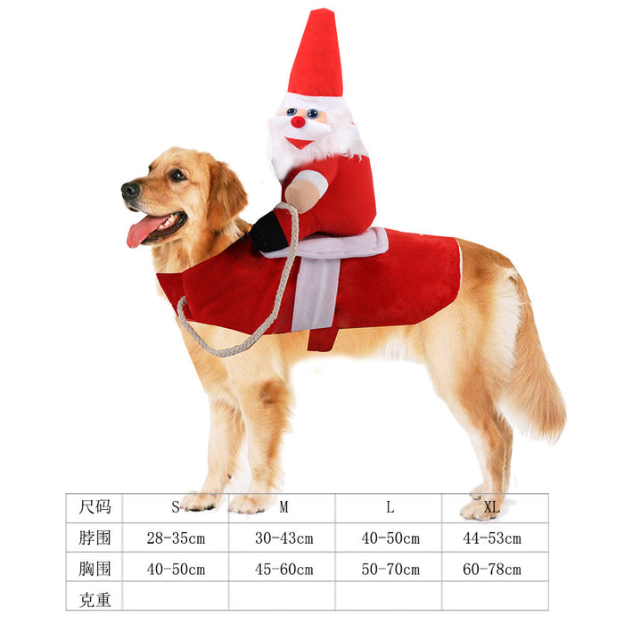 Wholesale Christmas Pet Cotton Clothes JDC-PC-Qimiao004