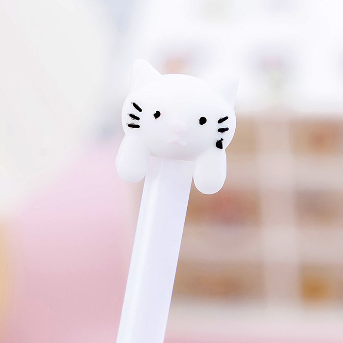 Wholesale Ballpoint Pen Plastic Kitten Cartoon JDC-BP-XuF012