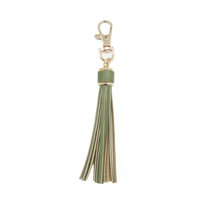 Jewelry WholesaleWholesale PU leather tassel key chain JDC-KC-ZhiS002 Keychains 智尚 %variant_option1% %variant_option2% %variant_option3%  Factory Price JoyasDeChina Joyas De China