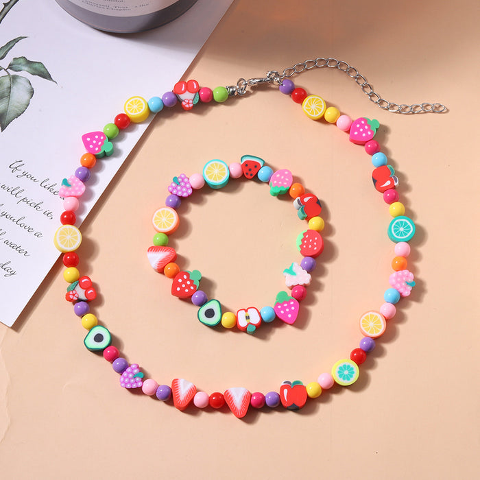 Jewelry WholesaleWholesale Hand Beaded Colorful Rice Beads Mix and Match Necklace Bracelet Set JDC-BT-SYu005 Bracelet 世玉 %variant_option1% %variant_option2% %variant_option3%  Factory Price JoyasDeChina Joyas De China