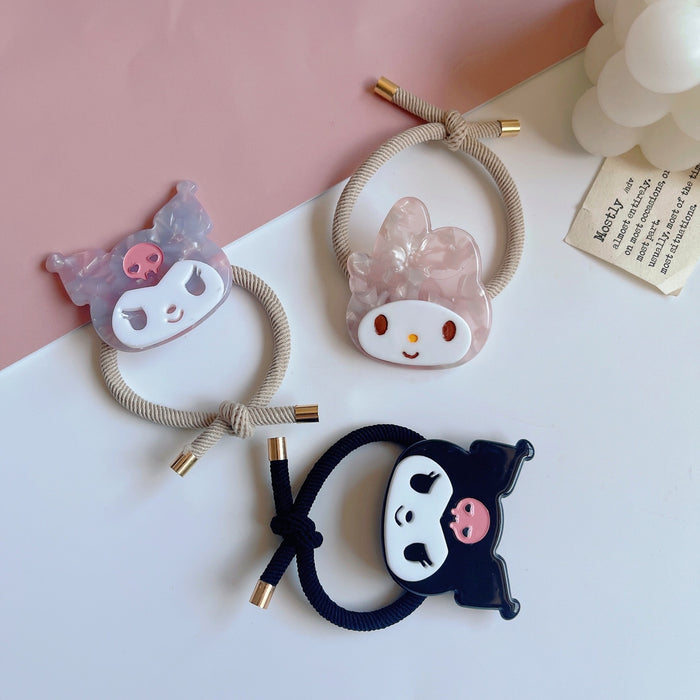 Wholesale Acetate Sheet Cartoon Cute Hair Scrunchies MOQ≥2 JDC-HS-XingYi001