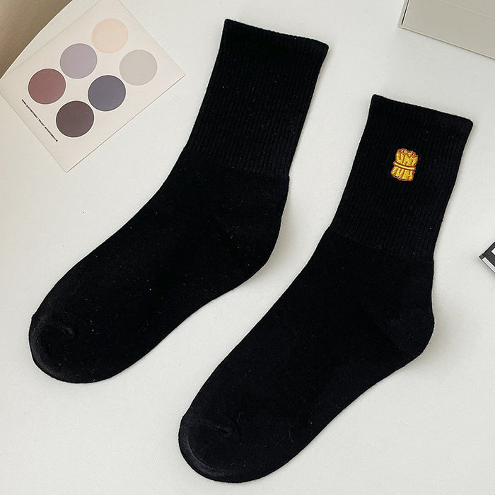 Wholesale Sock Cotton Sweat Absorbing Socks Cartoon MOQ≥2 JDC-SK-CYu020