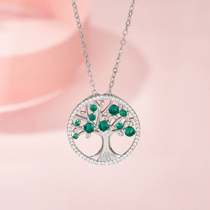 Wholesale Life Tree Necklace Niche Celasm Chain JDC-NE-MLJ001