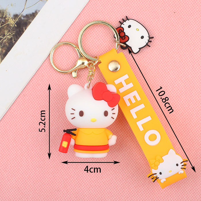 Wholesale Keychains PVC Hardware Cute Cartoon (M) JDC-KC-KuW002