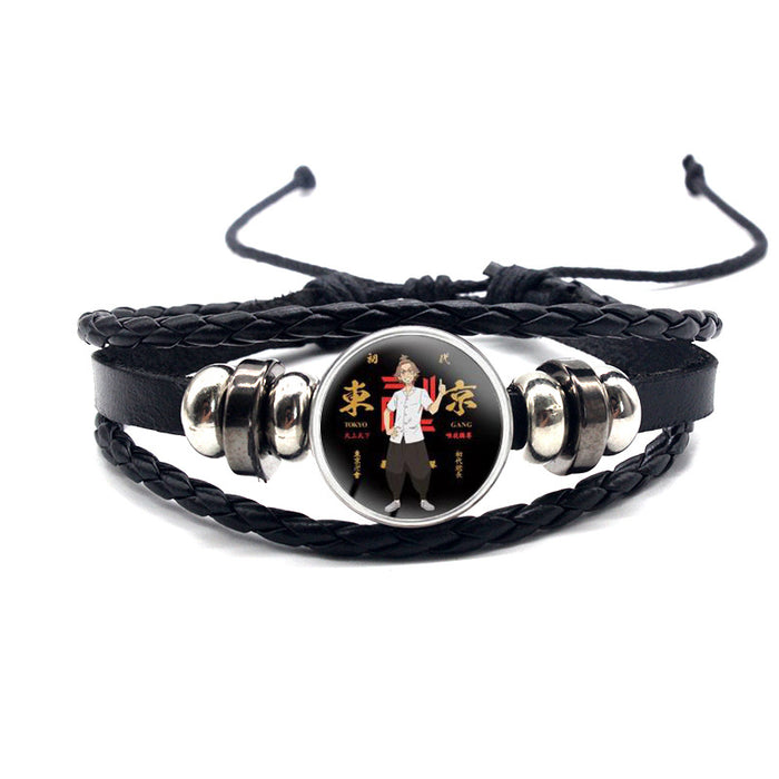 Jewelry WholesaleWholesale cowhide cartoon adjustable bracelet bracelet MOQ≥2 (M) JDC-BT-YanY006 Bracelet 炎源 %variant_option1% %variant_option2% %variant_option3%  Factory Price JoyasDeChina Joyas De China