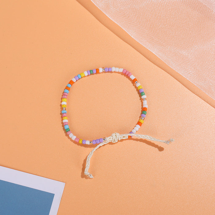 Wholesale Color Rice Bead Bracelet Adjustable JDC-BT-ZengZ003