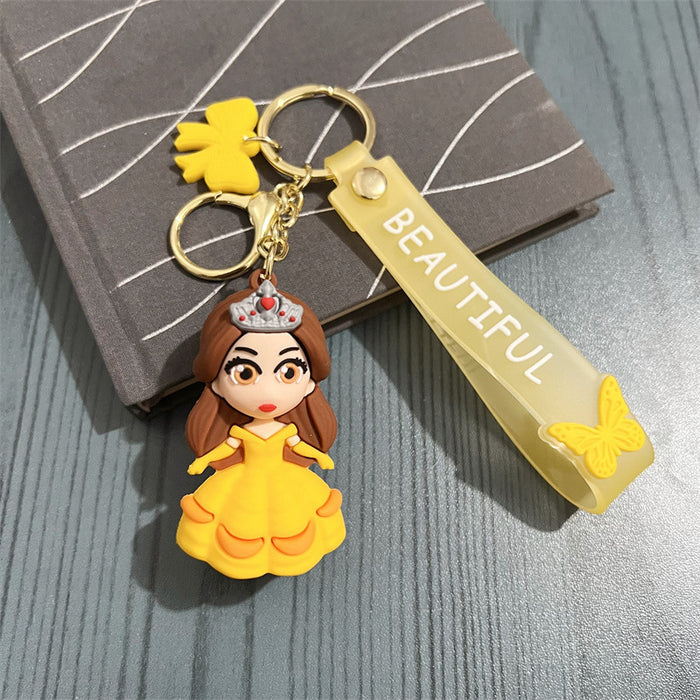 Wholesale Keychain Silicone Cute Cartoon MOQ≥2 (M) JDC-KC-JBao001