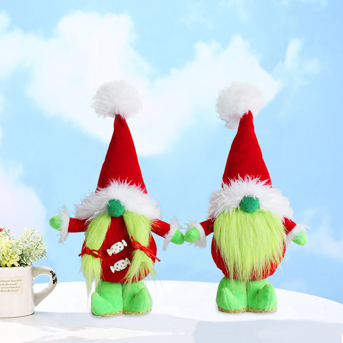 Wholesale Standing Doll Elf Christmas Doll Decoration JDC-OS-GL003