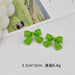 Jewelry WholesaleWholesale green S925 silver needle spray paint butterfly C circle square round earrings JDC-ES-FX007 Earrings 繁瑆 %variant_option1% %variant_option2% %variant_option3%  Factory Price JoyasDeChina Joyas De China