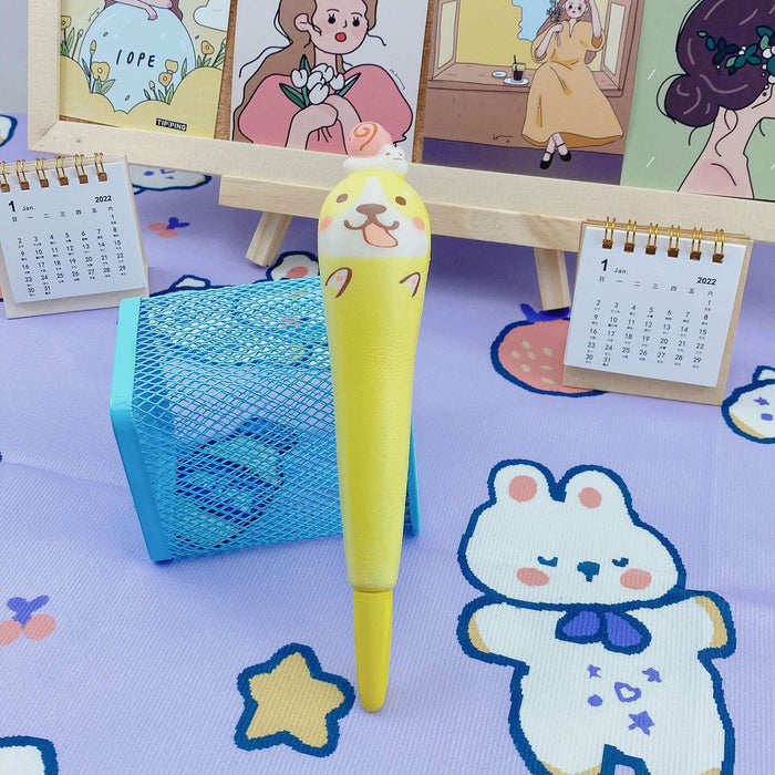 Wholesale Decompression Cartoon Plastic Ballpoint Pen MOQ≥2 JDC-BP-XHZ003