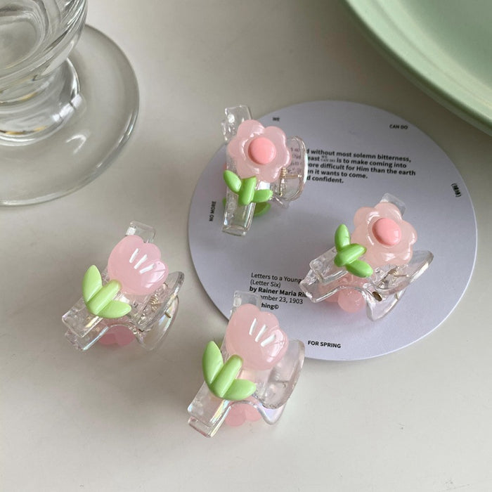 Wholesale hairpin resin flower JDC-HC-YJM009