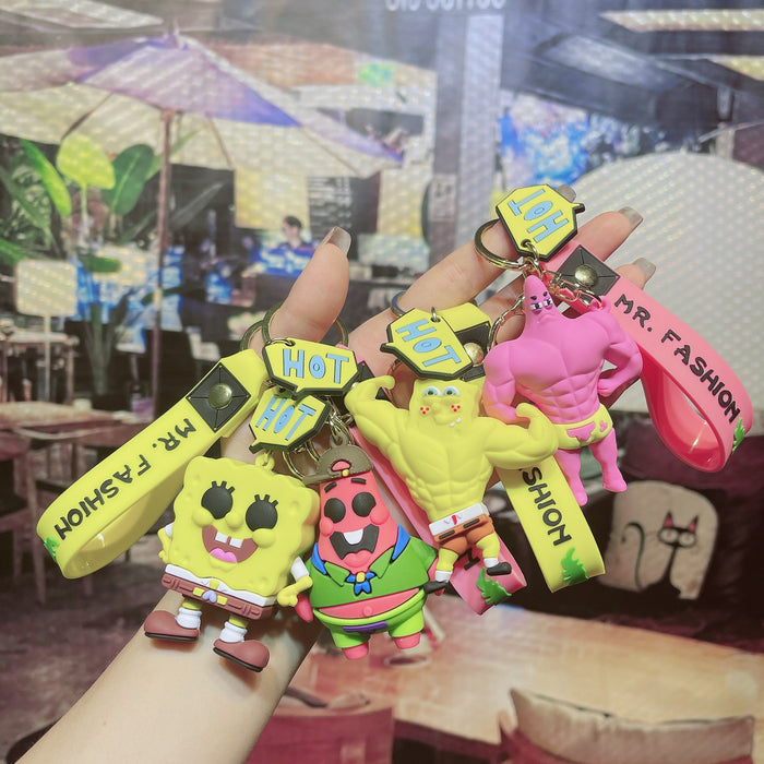 Wholesale Cartoon PVC Cute Keychain (M) MOQ≥2 JDC-KC-ZWu001