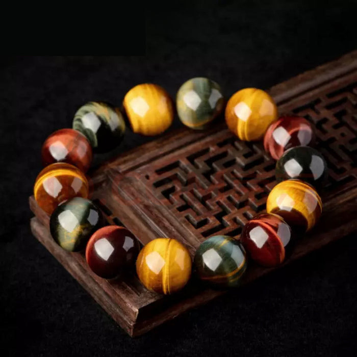 Wholesale Color Tiger Eye Bracelet Three Colors JDC-BT-JuanY001