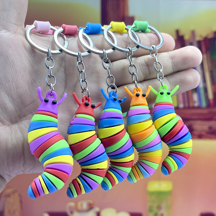 Wholesale keychain pvc cartoon cute bag accessories MOQ≥2 JDC-KC-MQu008