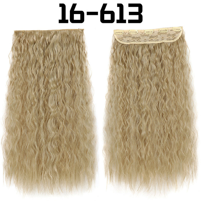 Jewelry WholesaleWholesale High Temperature Silk Wig Pieces Wool Roll Long Hair Extension Pieces JDC-WS-SanY002 Wigs 三盈 %variant_option1% %variant_option2% %variant_option3%  Factory Price JoyasDeChina Joyas De China