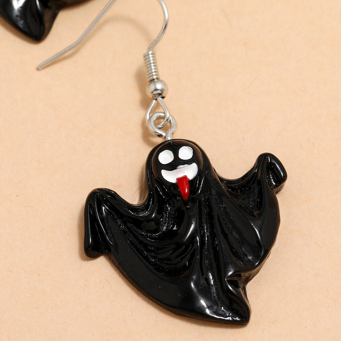 Pendientes al por mayor resina Ghost Moq≥2 JDC-ES-Qunqiu008