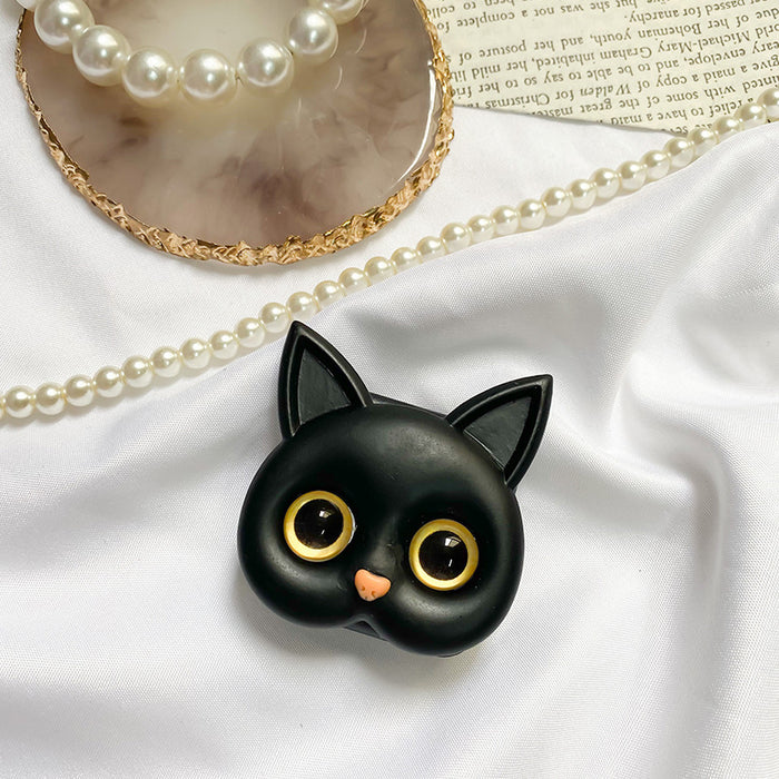 Wholesale Grips Cartoon Cat Plastic Phone Holder Mobile Phone Holder JDC-PS-Baiying003