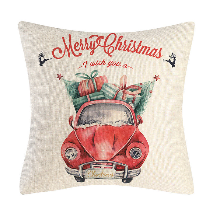 Wholesale Pillowcase Linen Christmas without pillow JDC-PW-Mengde014