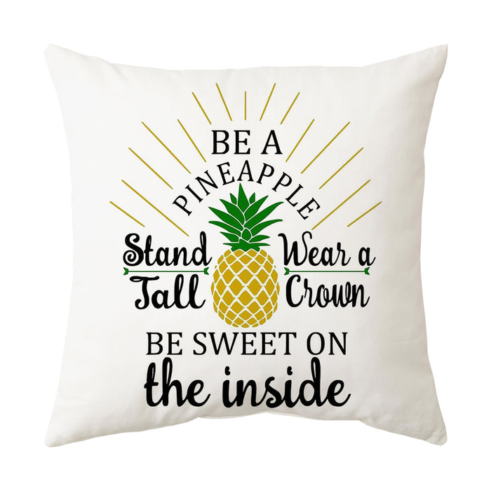 Jewelry WholesaleWholesale Short Plush Pineapple Pillowcase JDC-PW-Yichen004 Pillowcase 依程 %variant_option1% %variant_option2% %variant_option3%  Factory Price JoyasDeChina Joyas De China