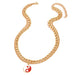 Jewelry WholesaleWholesale double-layer Bagua oil dripping metal clavicle Necklace JDC-NE-YeB001 Necklaces 烨贝 %variant_option1% %variant_option2% %variant_option3%  Factory Price JoyasDeChina Joyas De China