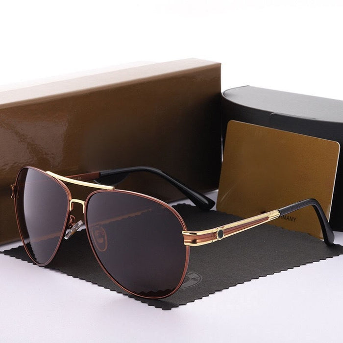 Jewelry WholesaleWholesale Metal Toad Mirror Men's Polarized Sunglasses JDC-SG-OuSK004 Sunglasses 欧丝卡 %variant_option1% %variant_option2% %variant_option3%  Factory Price JoyasDeChina Joyas De China