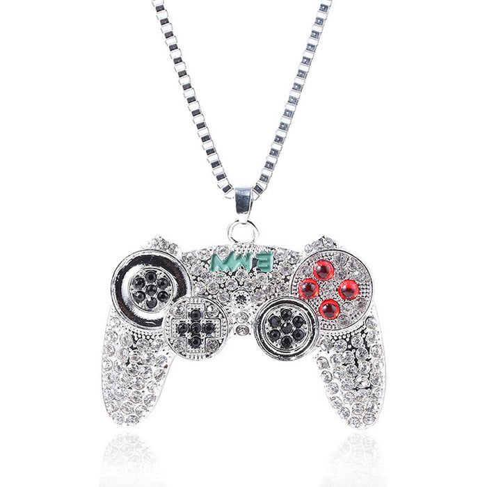 Jewelry WholesaleWholesale Rhinestone Game Console Handle Alloy Necklace JDC-NE-MM005 Necklaces 慕名 %variant_option1% %variant_option2% %variant_option3%  Factory Price JoyasDeChina Joyas De China