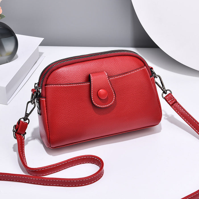 Wholesale Shoulder Bag PU Simple Handheld Messenger JDC-SD-Zuoge002