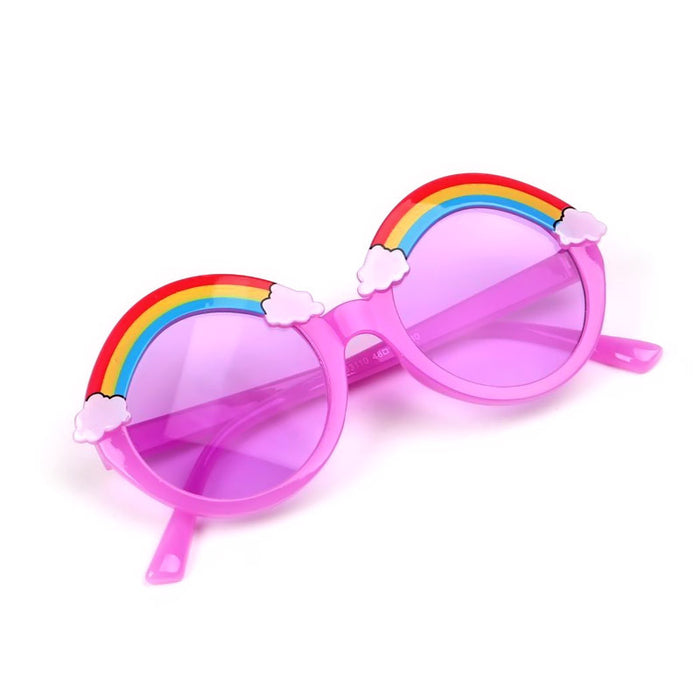 Jewelry WholesaleWholesale Rainbow Multicolor Baby Sunglasses Round Frame Sunglasses JDC-SG-ShuaiR002 Sunglasses 帅睿 %variant_option1% %variant_option2% %variant_option3%  Factory Price JoyasDeChina Joyas De China