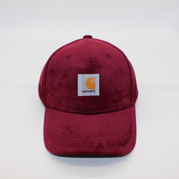 Wholesale Hat Polyester Velvet Short Brim Baseball Cap MOQ≥2 (F) JDC-FH-QCL002