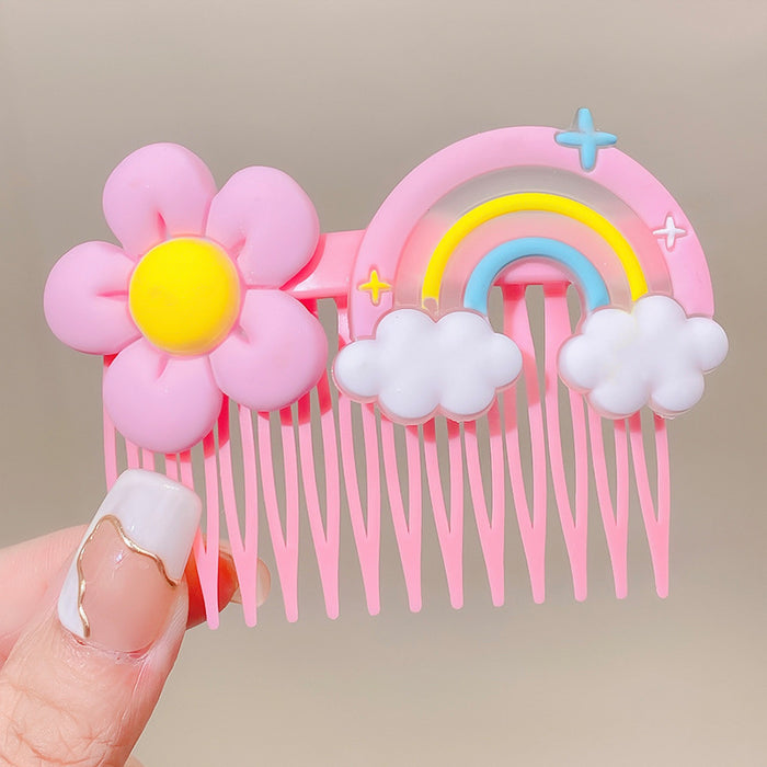 Wholesale pink resin hairpins JDC-HC-I410