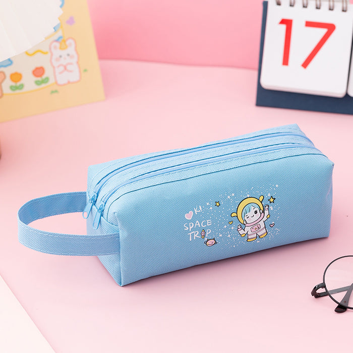 Jewelry WholesaleWholesale Cartoon Oxford Cloth Pencil Bag Stationery Bag JDC-PB-MYa001 Pencil Bags 茗雅 %variant_option1% %variant_option2% %variant_option3%  Factory Price JoyasDeChina Joyas De China